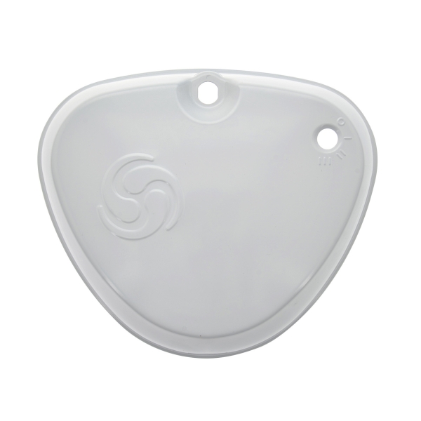 EXPORT Seitendeckel, Deckel zum Werkzeugkasten (links), Simson S50, S51, S70